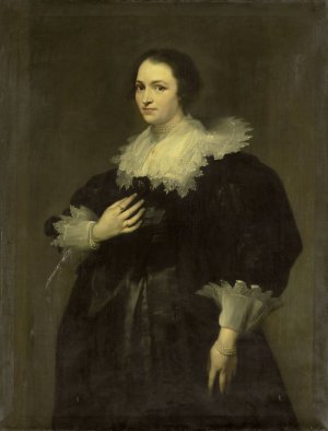 The Wife of Sebastiaan Leerse by Willem Bartel Van Der Kooi Oil Painting
