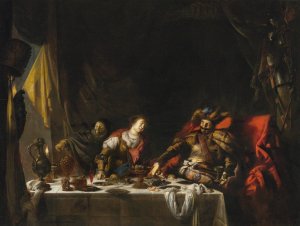 Judith And Holofernes by Willem Bartsius Oil Painting