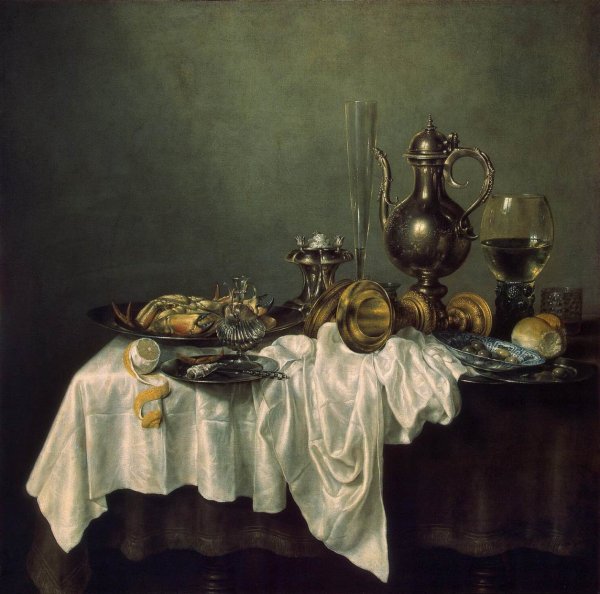 Main Product Photo of Breakfast of Crab Painting by Willem Claesz Heda