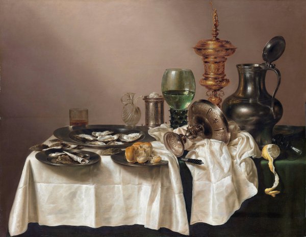 Main Product Photo of Still Life with a Gilt Cup  Painting by Willem Claesz Heda