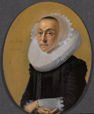Portrait of a Woman by Willem Cornelisz Duyster Oil Painting