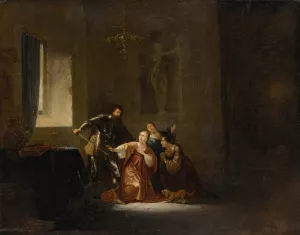 Odysseus And Circe by Willem De Poorter Oil Painting