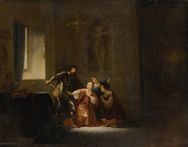 Odysseus And Circe by Willem De Poorter - Hand-Painted Oil Painting Reproduction