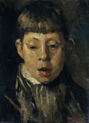 Jongenskop by Willem De Zwart Oil Painting