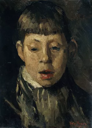 Jongenskop by Willem De Zwart Oil Painting
