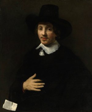 Portrait of a Man by Willem Drost Oil Painting