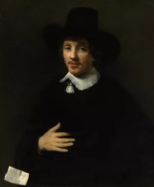 Portrait of a Man by Willem Drost Oil Painting