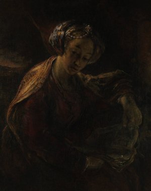 The Sibyl by Willem Drost Oil Painting