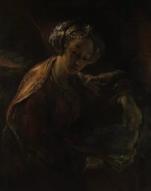 The Sibyl by Willem Drost Oil Painting