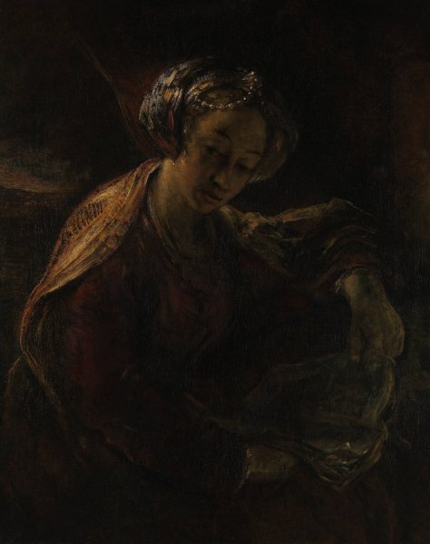 The Sibyl  by Willem Drost - Hand-Painted Oil Painting Reproduction