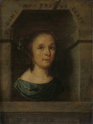 Maria Eversdijck by Willem Eversdijck Oil Painting