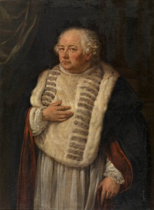 The Antwerp Canon Antoon de Vries by Willem Jacob Herreyns Oil Painting