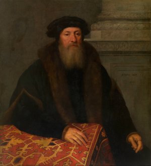 Portrait of a Man by Willem Key Oil Painting