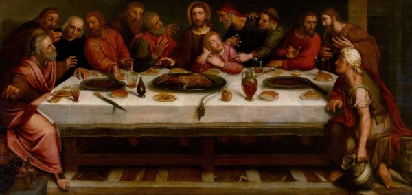 Main Product Photo of The Last Supper Painting by Willem Key