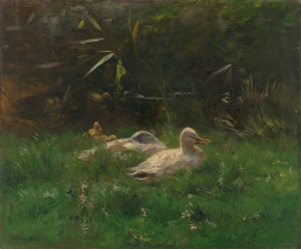Main Product Photo of Eenden  Painting by Willem Maris