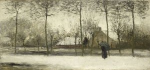 Winterlandschap by Willem Maris Oil Painting