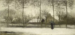 Winterlandschap by Willem Maris Oil Painting