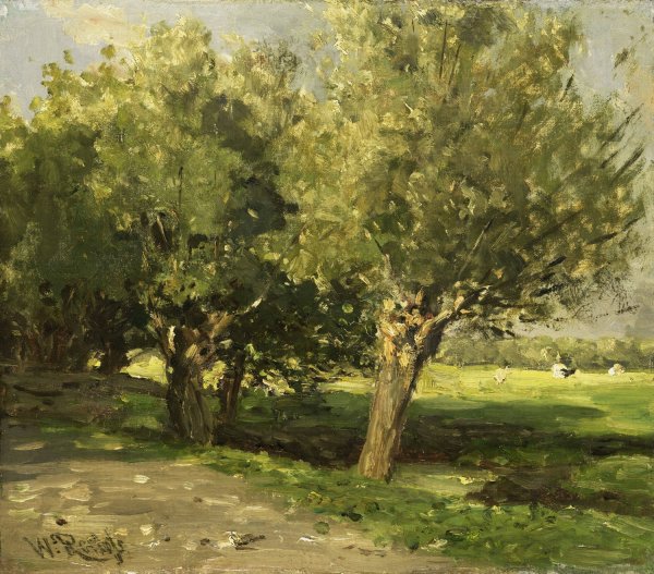 Main Product Photo of Wilgebomen  Painting by Willem Roelofs