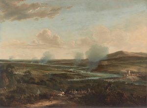 Battle of Medway by Willem Schellinks Oil Painting
