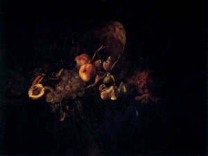 Still-Life with Fruit by Willem Van Aelst Oil Painting