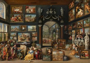 Apelles Painting Campaspe by Willem Van Haecht Oil Painting