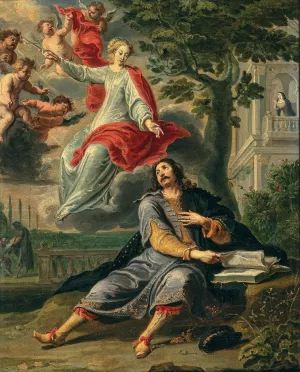 The Calling of Saint Augustine by Willem Van Herp Oil Painting