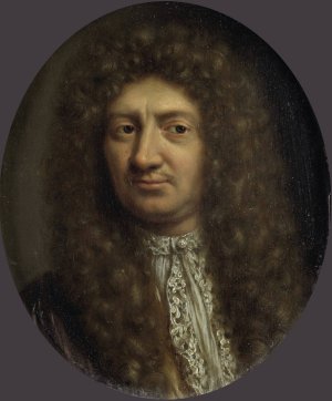 Portrait of a Man by Willem Van Mieris Oil Painting