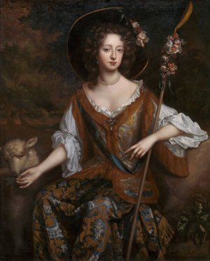 Elizabeth Jones, Countess of Kildare by Willem Wissing Oil Painting