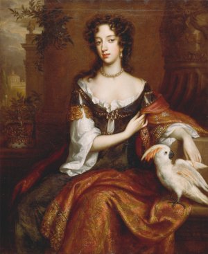 Mary of Modena by Willem Wissing Oil Painting