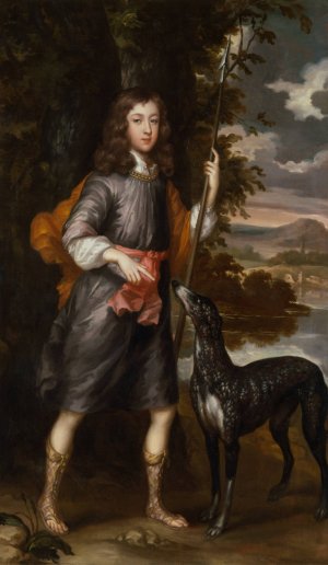 Portrait of a Boy by Willem Wissing Oil Painting