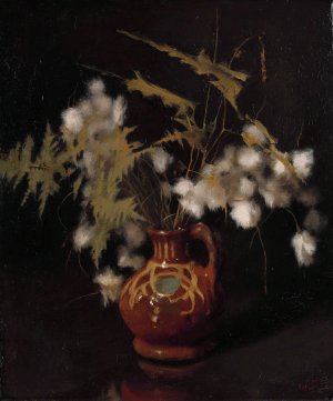 Fluffy Flowers in a Jug by Willem Witsen Oil Painting