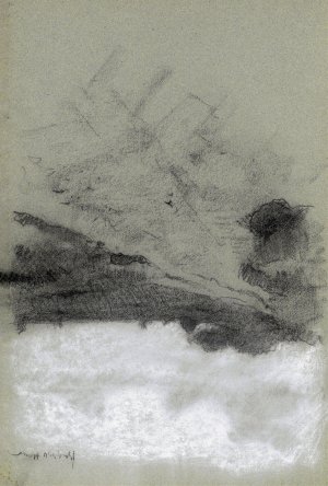 Pad door een landschap by Willem Witsen Oil Painting
