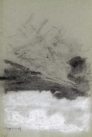 Pad door een landschap by Willem Witsen Oil Painting