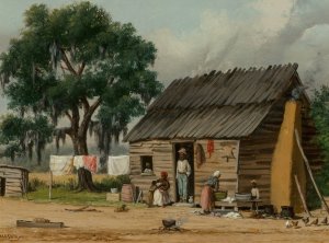 A South Carolina Cabin by William Aiken Walker Oil Painting