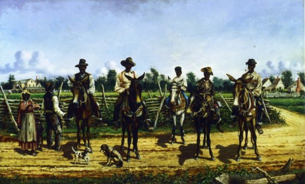 Main Product Photo of Blackberry Winter Painting by William Aiken Walker