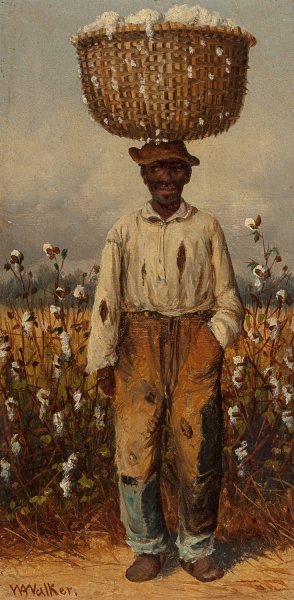 Cotton Picker by William Aiken Walker Oil Painting