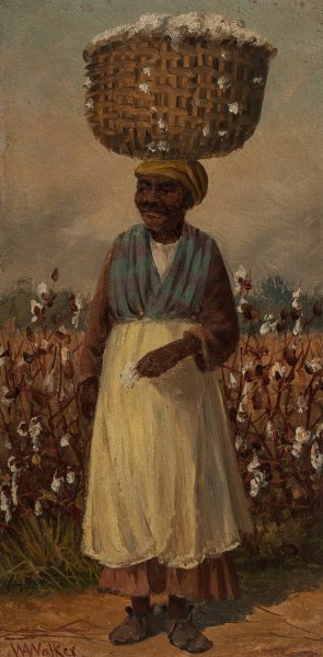 Cotton Picker by William Aiken Walker Oil Painting