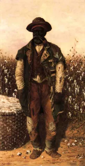 Cotton Picker by William Aiken Walker - Oil Painting Reproduction