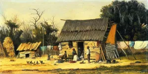 Daily Chores by William Aiken Walker - Oil Painting Reproduction