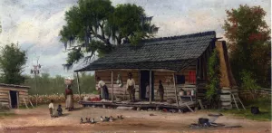 Deep South Living by William Aiken Walker - Oil Painting Reproduction