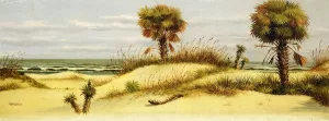Palms at Ponce Park, Florida by William Aiken Walker Oil Painting