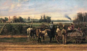 Plantation Portrait Oil painting by William Aiken Walker