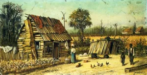Plantation Scene by William Aiken Walker - Oil Painting Reproduction