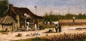 San Jose Mission at San Antonio Oil painting by William Aiken Walker
