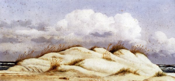 Main Product Photo of Sand Dunes and Clouds, Florida Painting by William Aiken Walker