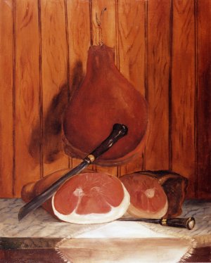 Smoked Ham at the Bonnie Crest Inn, North Carolina by William Aiken Walker Oil Painting