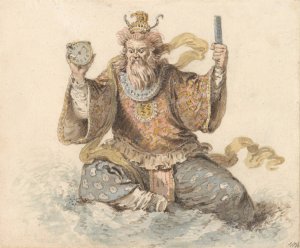 Chinese Neptune by William Alexander Oil Painting
