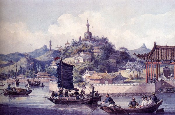 Main Product Photo of Emperor Of China's Gardens, Imperial Palace, Peking Painting by William Alexander