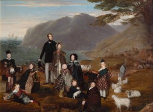 The Emigrants by William Allsworth Oil Painting