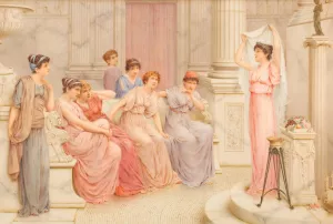 Ancient Rituals by William Anstey Dolland Oil Painting